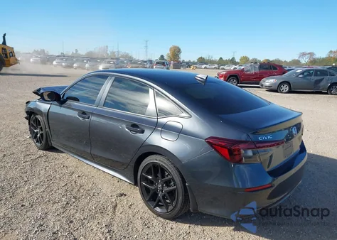 2025 Honda Civic Sport from USA, damaged, VIN 2HGFE2F59SH513726